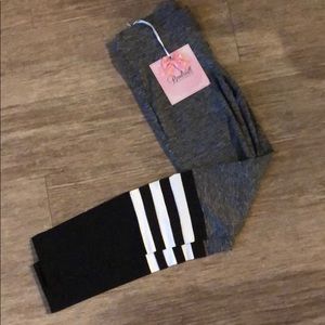 Bombshell sportswear sock leggings, small